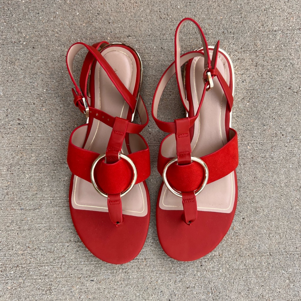 armed ring sandals